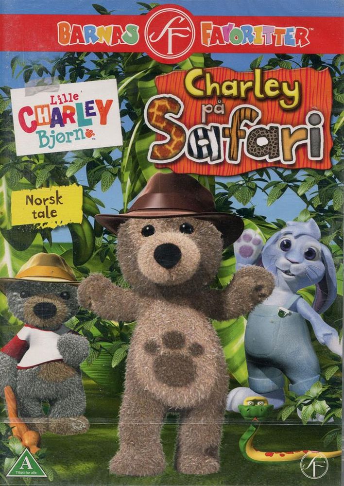 Lille Charley Bjørn - Charley På Safari (DVD)