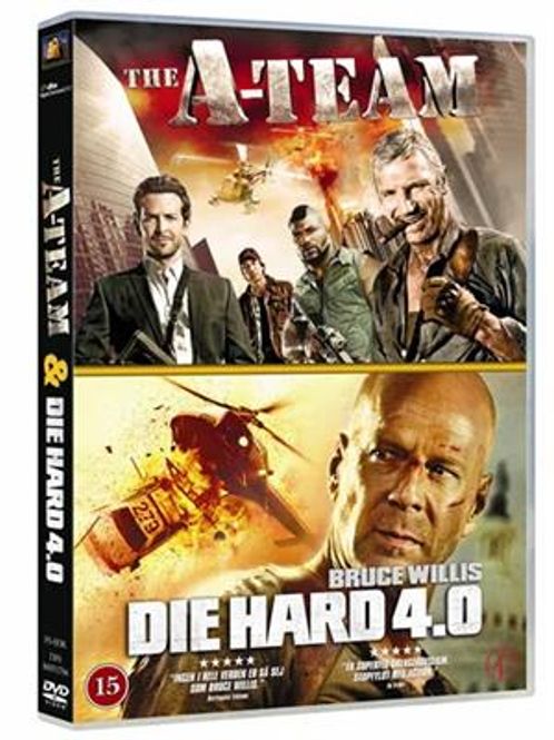 Hovedbilde The A-Team / Die Hard 4.0 (DVD) 2 filmer i En