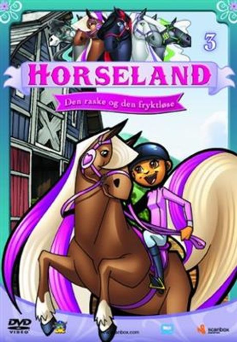 Hovedbilde Horseland 3 - Den Raske Og Den Fryktløse (DVD)