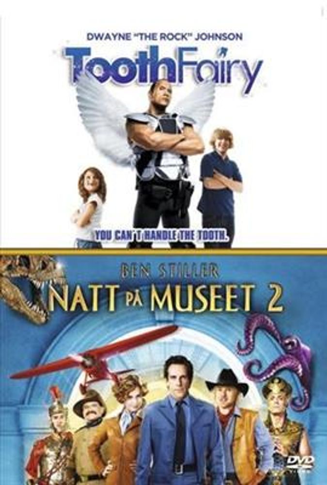 Tooth Fairy / Natt På Museet 2 (DVD) 2 filmer i En