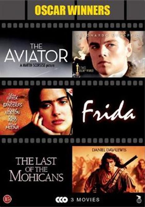 Hovedbilde Aviator / Frida / Last Of The Mohicans (DVD)