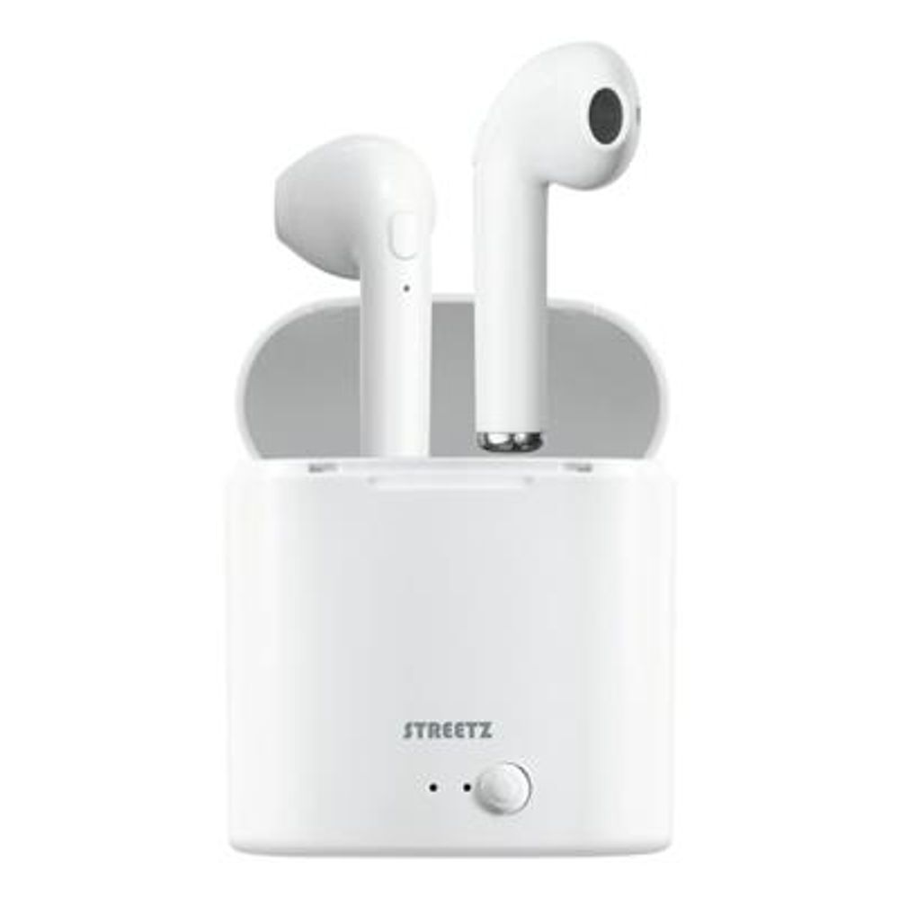 Streetz - Wireless Earbuds - Trådløse Ørepropper - White
