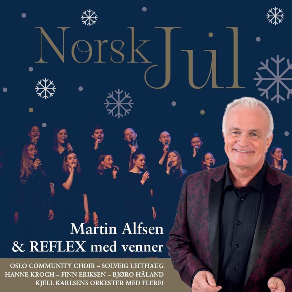 Martin Alfsen & REFLEX Med Venner - Norsk Jul (CD)