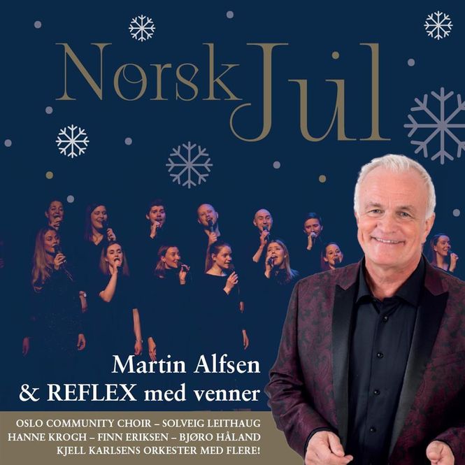 Hovedbilde Martin Alfsen & REFLEX Med Venner - Norsk Jul (CD)