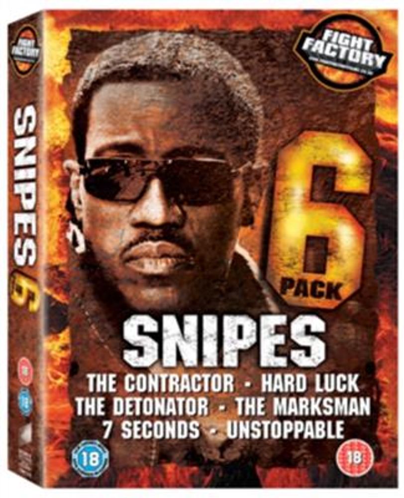 Snipes Collection (Import) (DVD) Box med Wesley Snipes filmer