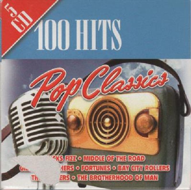 Hovedbilde 100 Hits - Pop Classics (5CD) Diverse artister
