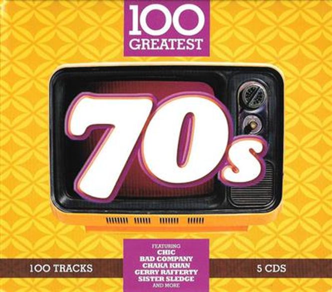Hovedbilde 100 Greatest Seventies (5CD) Diverse artister