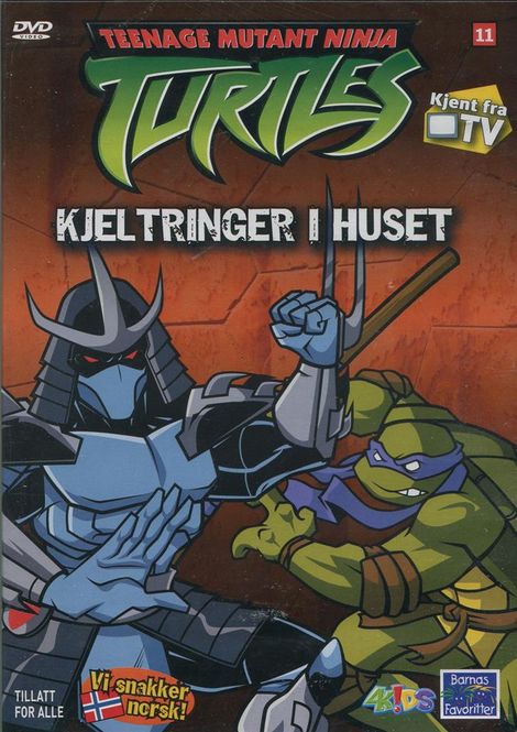 Hovedbilde Teenage Mutant Ninja Turtles 11 - Kjeltringer i Huset (DVD)