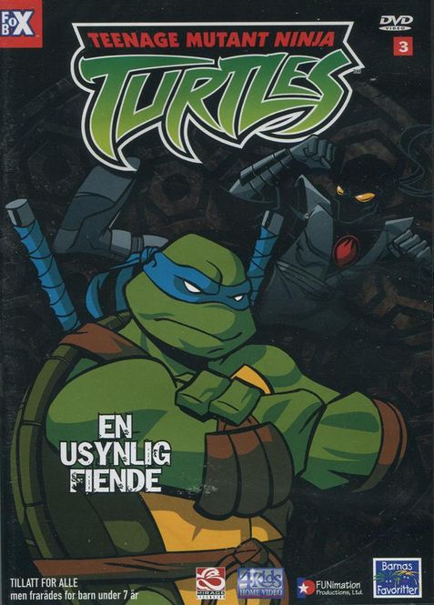 Hovedbilde Teenage Mutant Ninja Turtles 3 - En Usynlig Fiende (DVD)