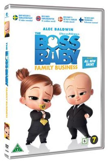 Hovedbilde The Boss Baby 2 - Familiebedriften (DVD)