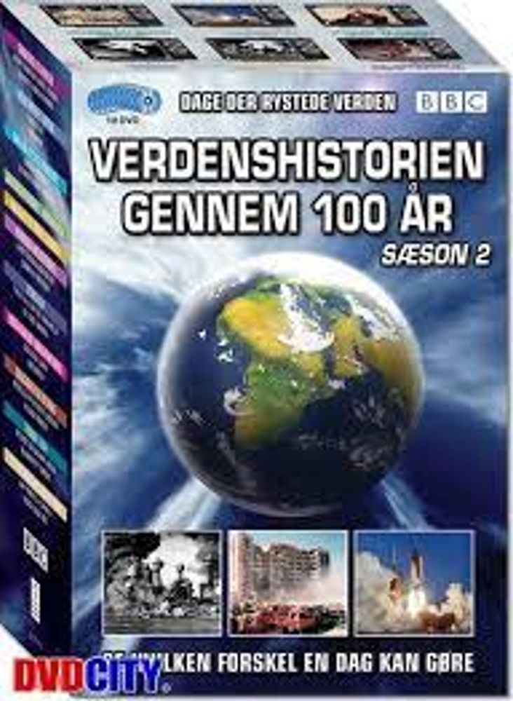 Verdenshistorien gjennom 100 år - Sesong 2 (DVD-Box)
