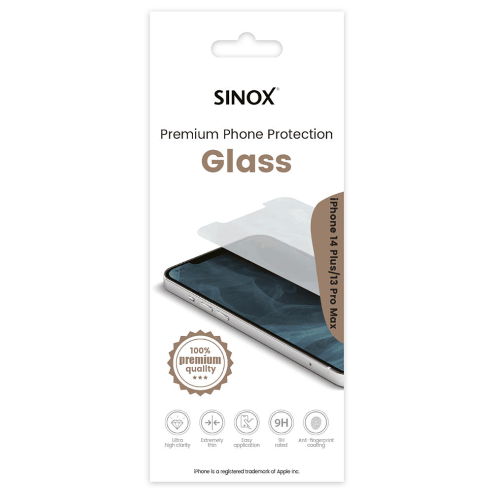 Iphone Protection Glass - Passer iPhone 14 Plus / 13 Pro Max