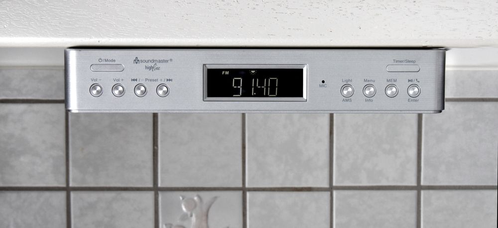 Soundmaster DAB+ Kjøkkenradio UR2045SI - Sjekk vår pris! - Underskap - BT og Koketimer