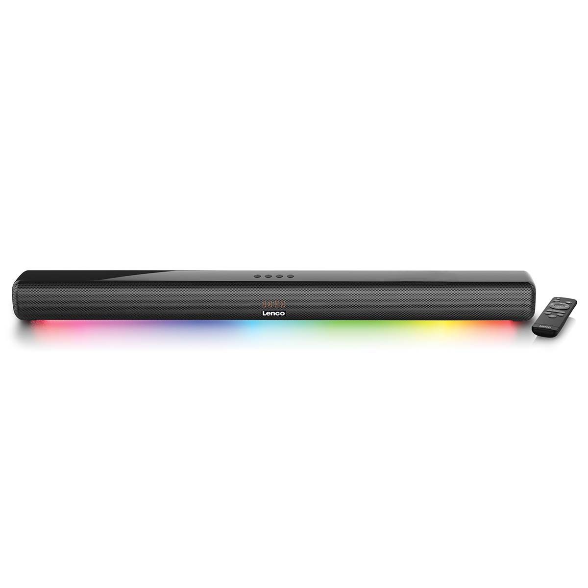 Lydplanke i Stereo 40 Watt RMS med Bluetooth, HDMI og LED-lys