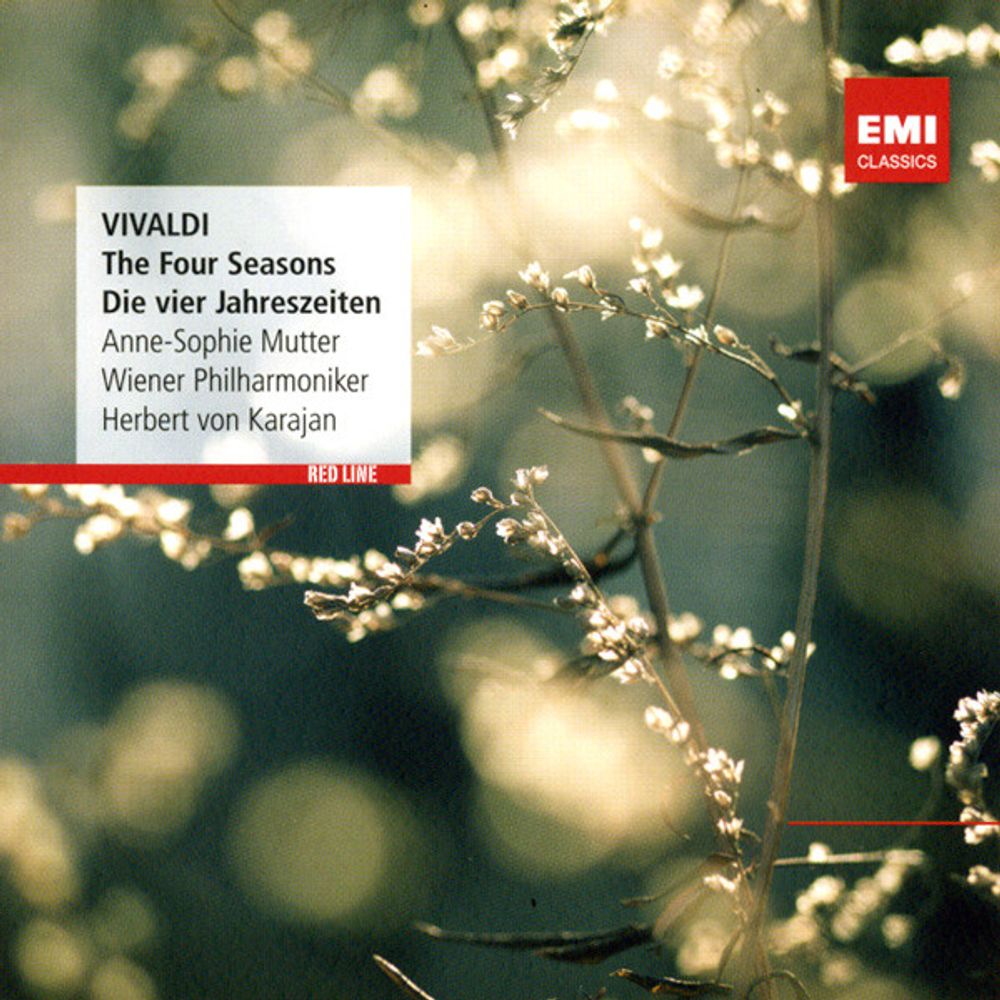 Vivaldi - Anne-Sophie Mutter, Wiener Philharmoniker, Herbert Von Karajan  The Four Seasons / Die Vier Jahreszeiten (CD)