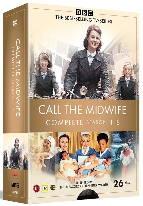 Hovedbilde Nytt Liv I East End / Call The Midwife - Sesong 1-8 (DVD)