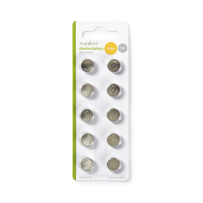 Hovedbilde Knappcellebatteri - Litium - LR44 - 1,5 V DC - 10 stk i ...