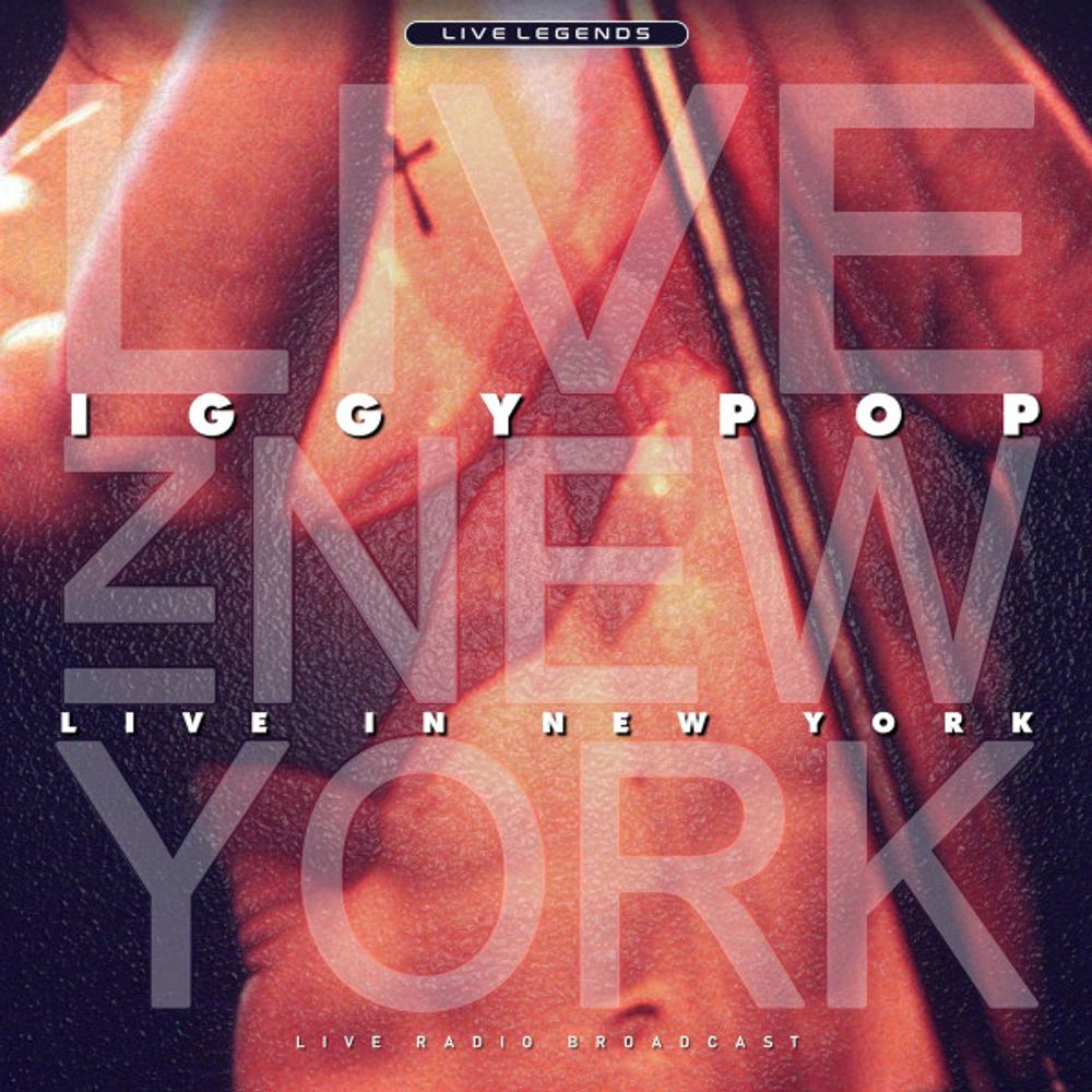 Iggy Pop - Live In New York (Live Radio Broadcast) (Vinyl - Limited edt colored)