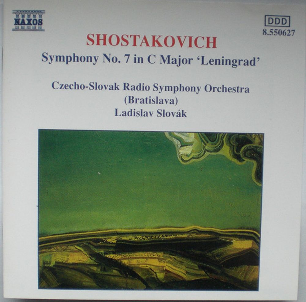 Shostakovich, Czecho-Slovak Radio Symphony Orchestra (Bratislava), Ladislav Slovák  Symphony No. 7 In C Major 'Leningrad' (CD)