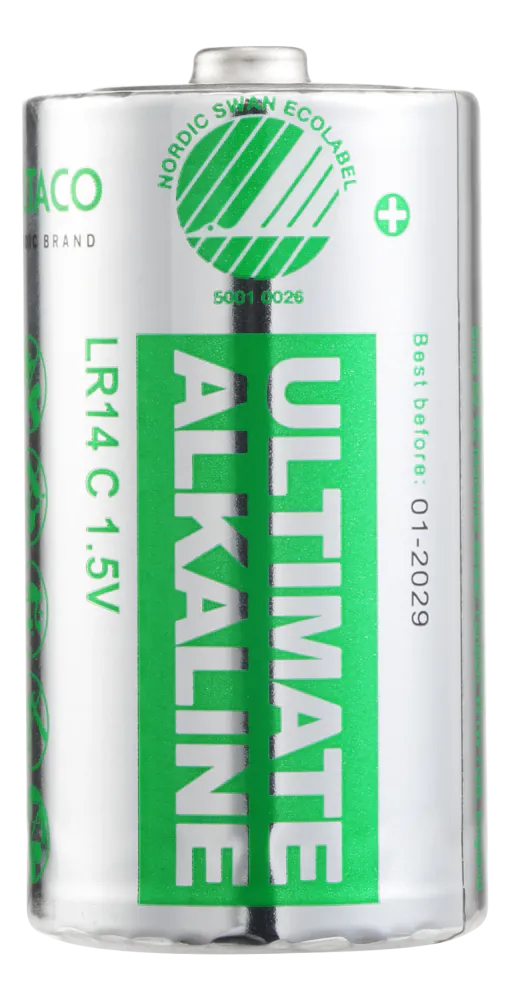 Batteri - C - LR14 - Batteri - Mellomstore Runde 10 stk i pakke