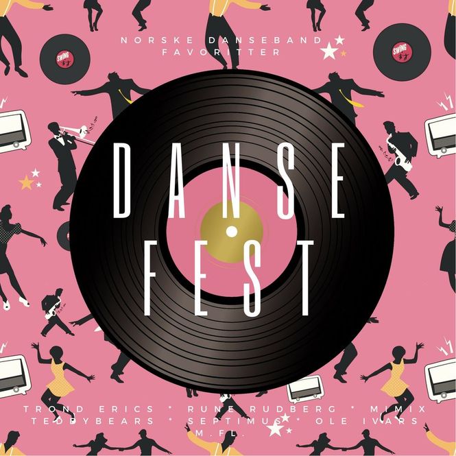 Hovedbilde Dansefest -  Diverse Norske Dansebandfavoritter (CD)