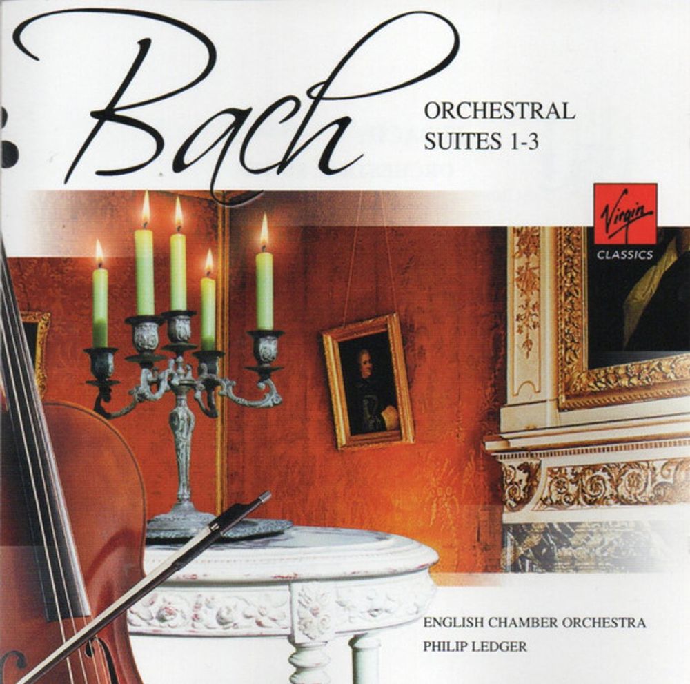 Johann Sebastian Bach - English Chamber Orchestra, Philip Ledger – Orchestral Suites 1-3 (CD)