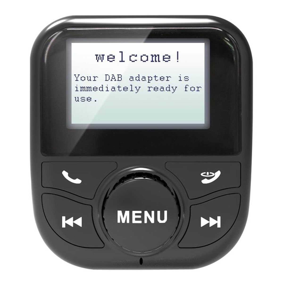 DAB+ Adapter med Bluetooth, Aux og Handsfree kobling