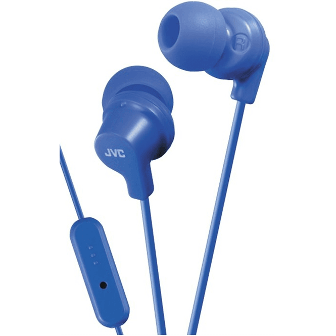 Hovedbilde JVC Ørepropper med Mic og Fjernbetjening på kabel - Blue