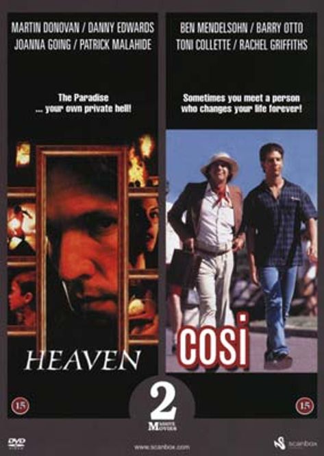 Hovedbilde Heaven / Cosi (DVD) 2 filmer i en