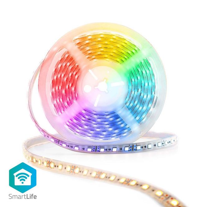 Hovedbilde Led-Stripe - SmartLife Wi-Fi Tilkobling - 5 Meter men kan ...