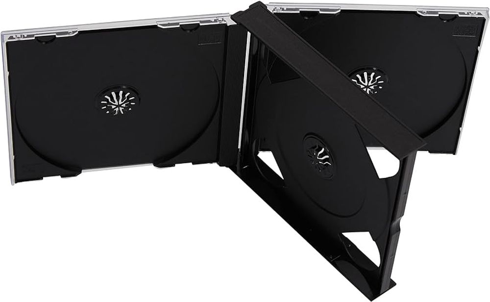 CD Cover Tykk boks for 3 stk Disc Jewel Case Tripple Cover - 5 stk i pk