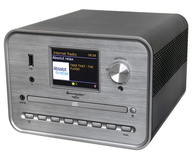 Hovedbilde Internettradio WLAN-internet/DAB+/FM-radio, CD/MP3, USB, ...