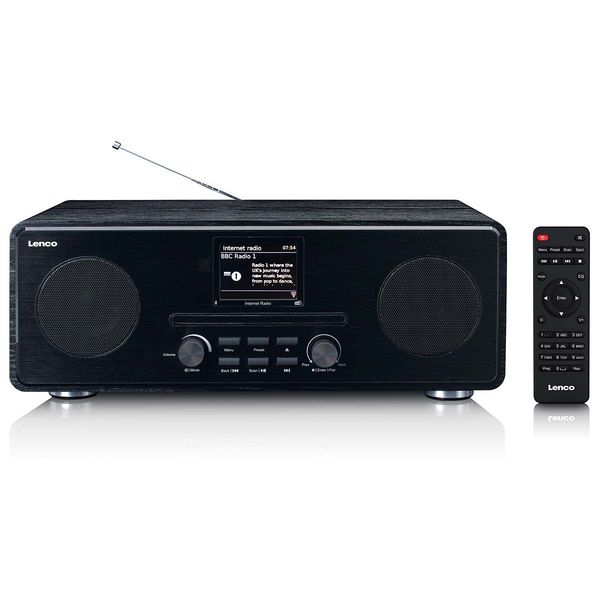 Hovedbilde Lenco DAB+ Radio - Internettradio - CD-spiller - Bluetooth® ...