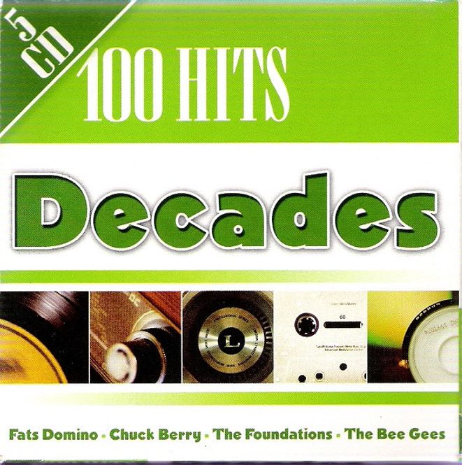 Hovedbilde Diverse Artister - 100 Hits Decades (5CD)