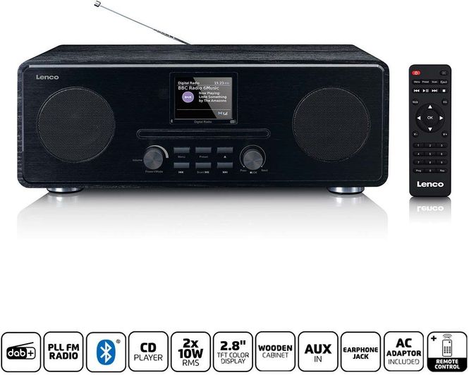 Hovedbilde Stereo DAB+ med CD og Bluetooth - Lenco