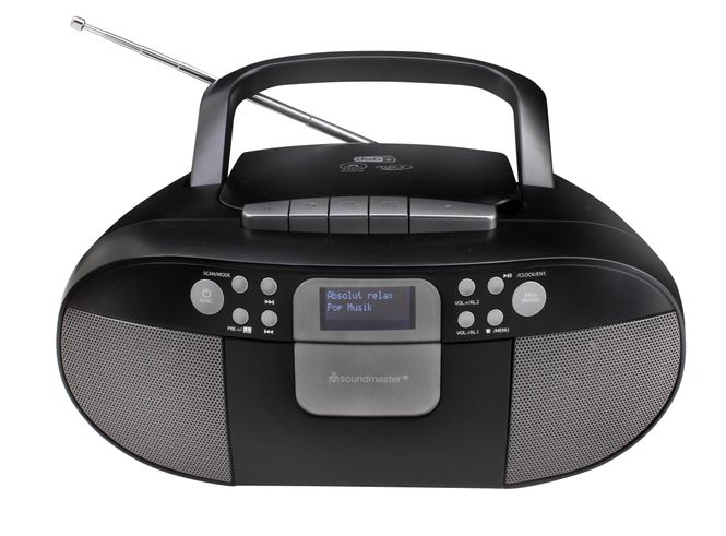Hovedbilde Soundmaster Boombox - DAB+ Radio med CD-Spiller og ...