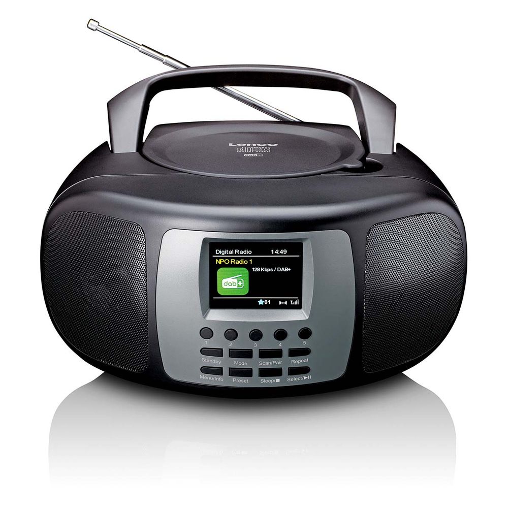 DAB+ Radio med CD-spiller og Bluetooth - Lenco