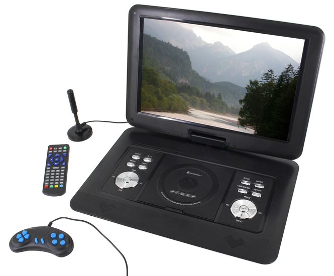 Hovedbilde Bærbar DVD-Spiller med 15,4 tommer skjerm og Innebygget ...