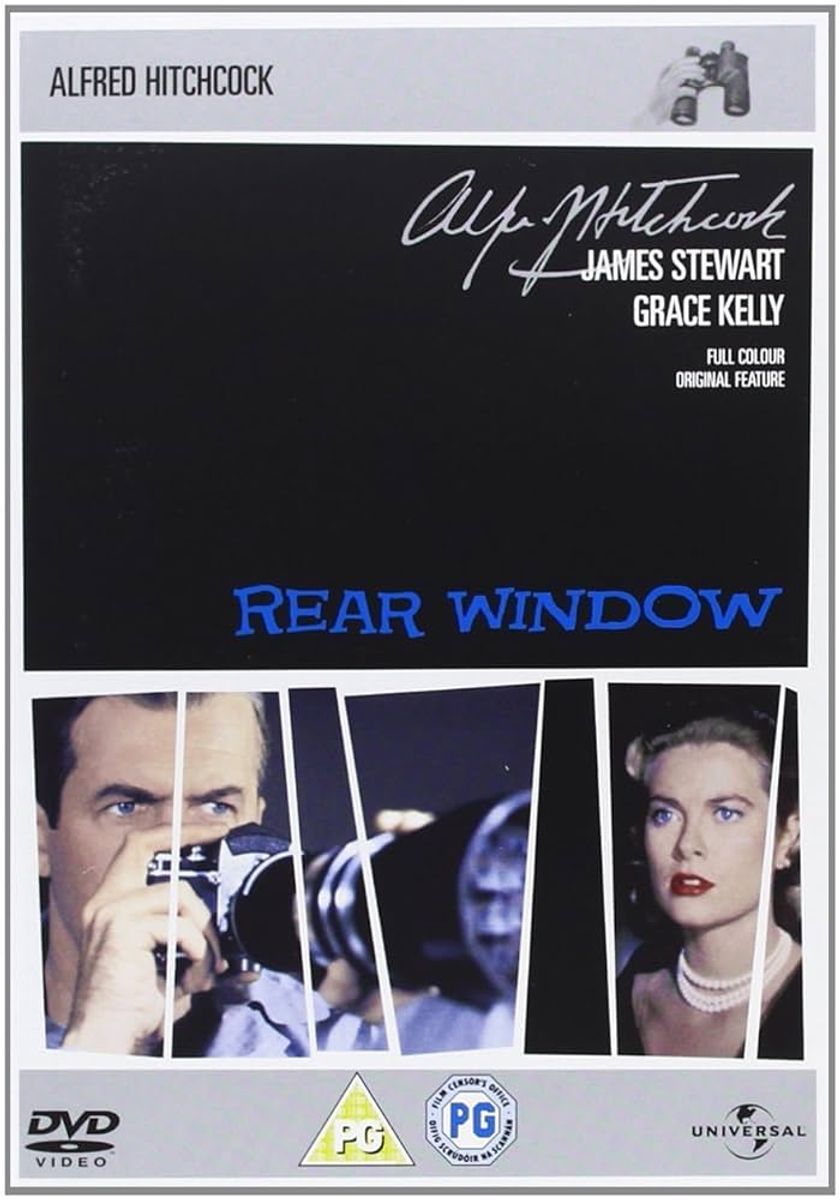 Rear Windows /The Birds/ Vertigo (DVD) 3 filmer i EN  - Alfred Hitchcock