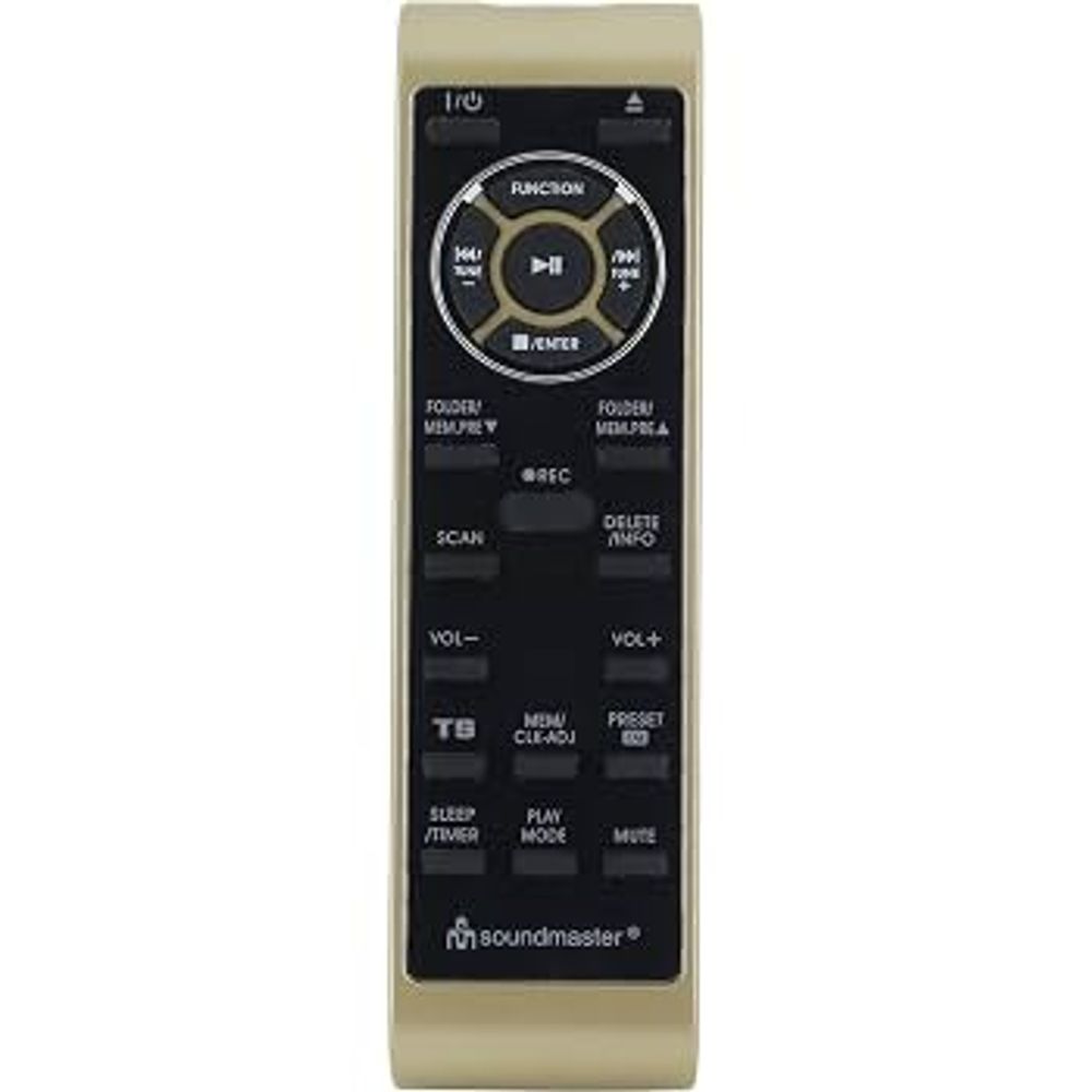 Soundmaster Retro Stereo m/ Platespiller, DAB+, CD og Kassettspiller - Soundmaster NR565DAB