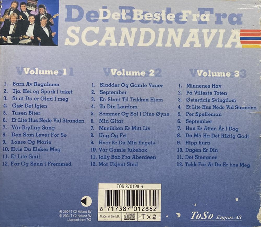 Scandinavia - Det Beste Fra Scandinavia (3CD)